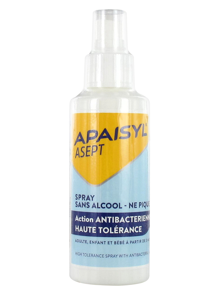 Apaisyl ® Cleanspray - Nouveau Nom et Nouveau Packaging Anciennement Asept Spray