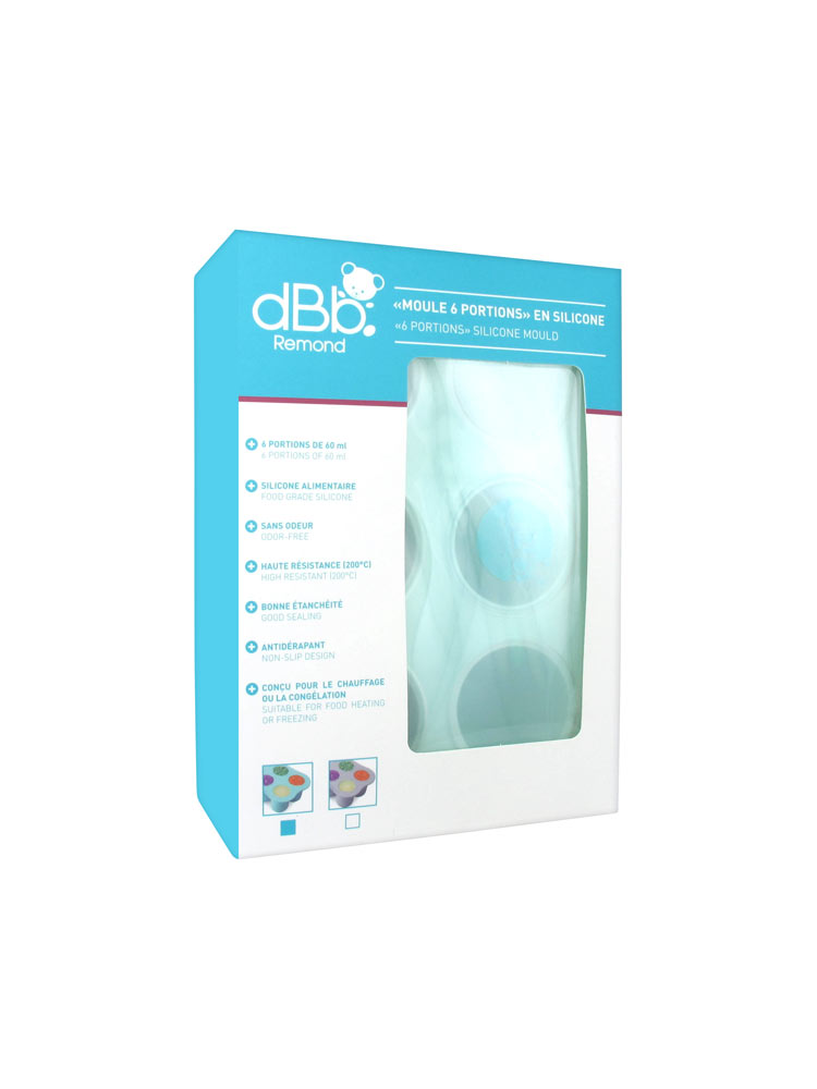 Dbb Remond Moule en Silicone 6 Portions
