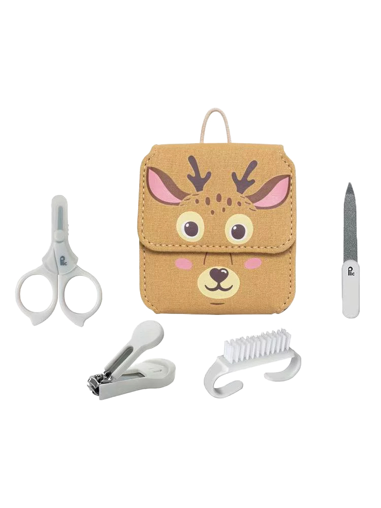 Plic Set Manucure Bébé 4 accessoires - Modèle : Cerf
