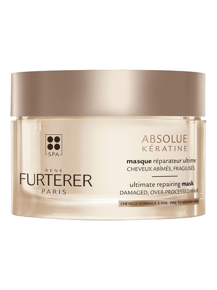 René Furterer Absolue Kératine Masque Réparateur Ultime Cheveux Épais 200 ml - Type : Cheveux Normaux à Fins