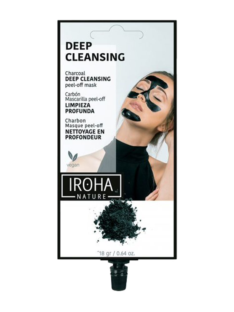 Iroha Collection Détox Masque Peel-Off Charbon