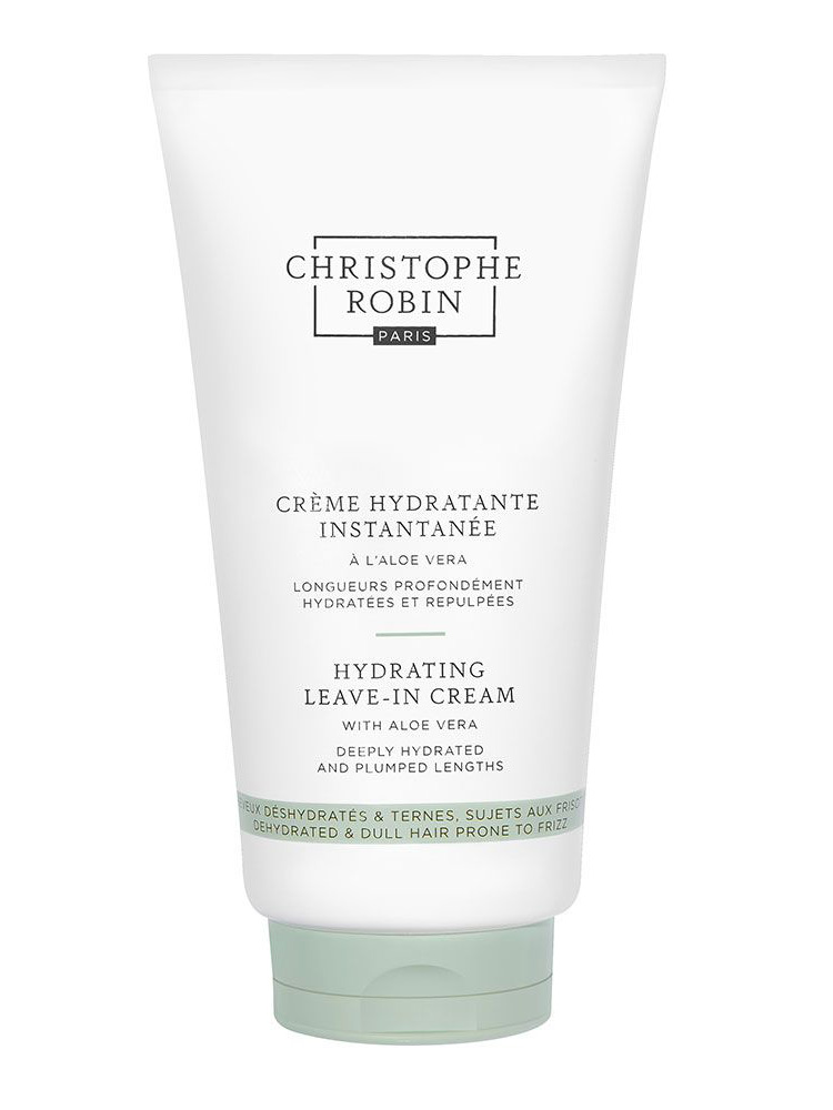 Christophe Robin Crème Hydratante Instantanée (Cheveux Ternes, Frisottis) 150 ml