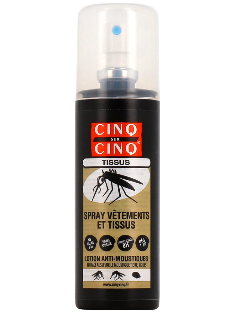 Cinq Sur Cinq 5/5 Spray Vêtements et Tissus 100 ml