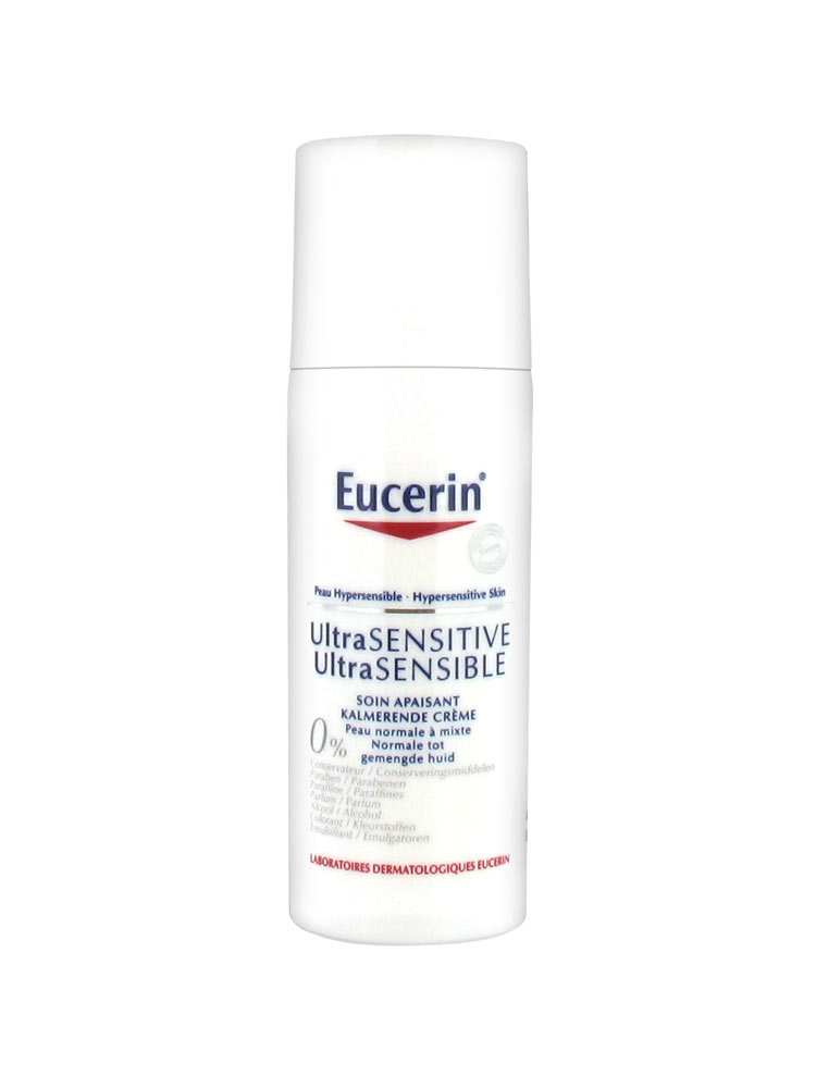 Eucerin Ultrasensible Soin Apaisant Peau Normale à Mixte 50 ml