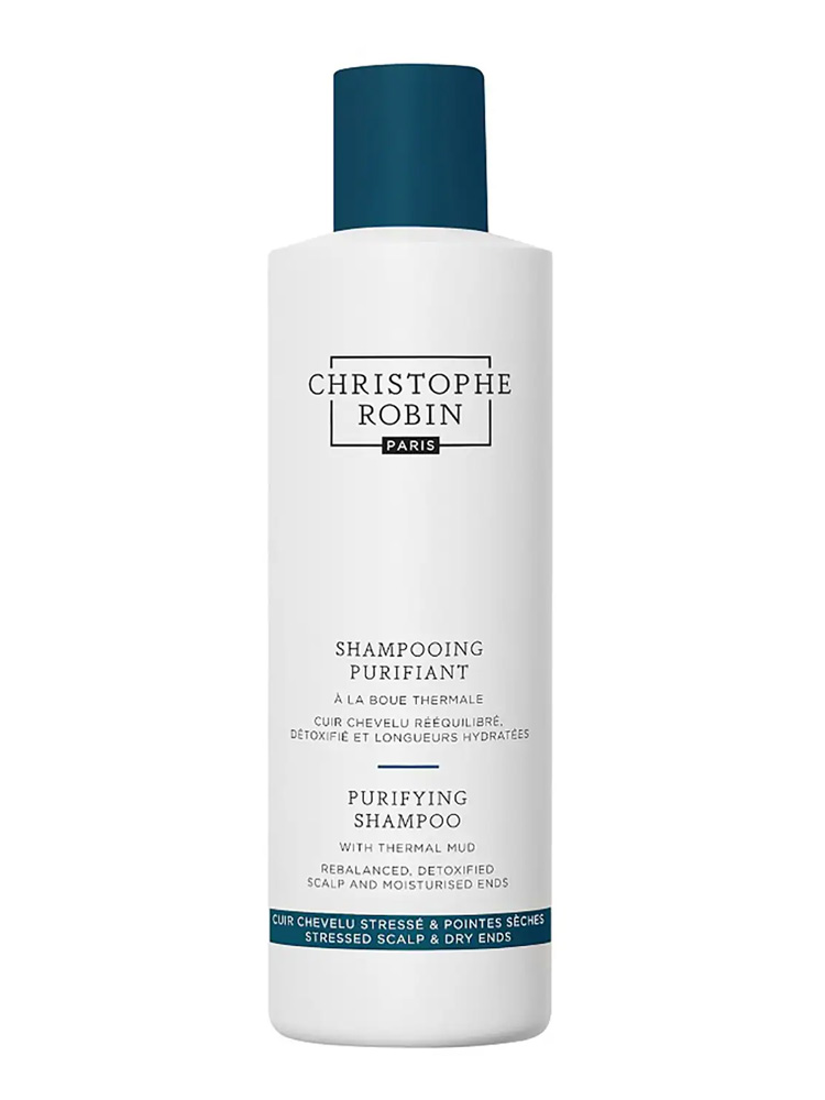 Christophe Robin Shampoing Purifiant (Cuir Chevelu Stressé) 250 ml