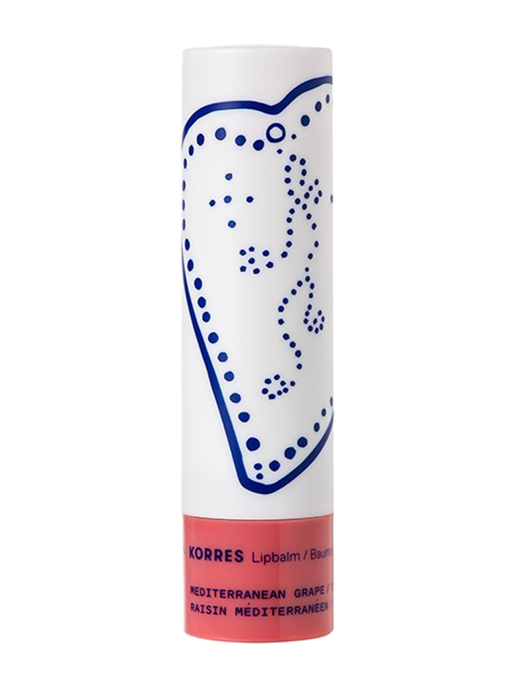 Korres Stick Lèvres Raisin de Méditerranée - Teinté - Teinte : Raisin Méditerranéen