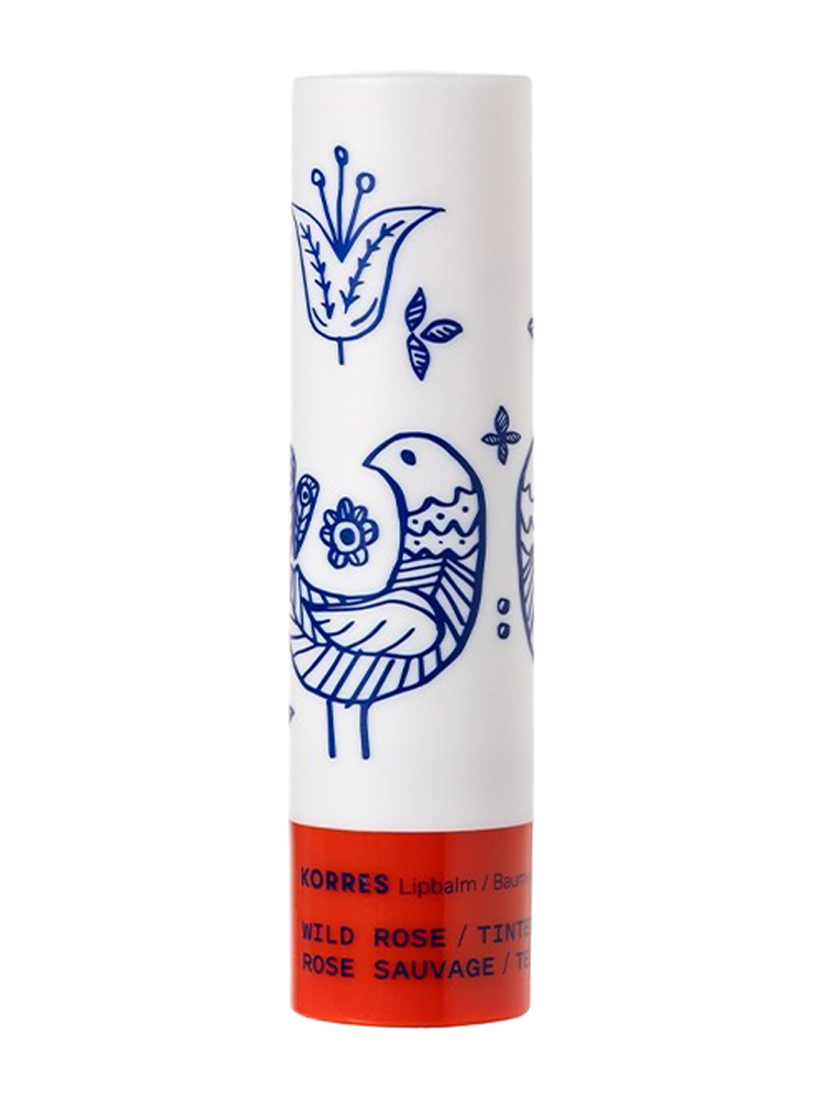 Korres Stick Lèvres Raisin de Méditerranée - Teinté - Teinte : Rose Sauvage