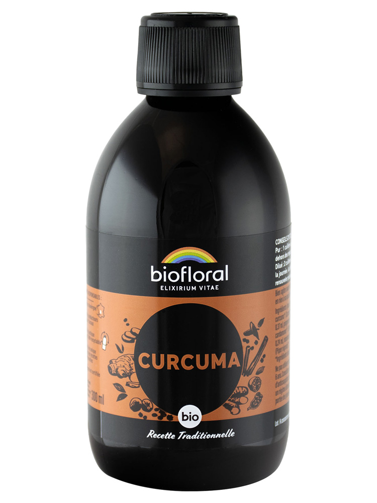Biofloral Curcuma Bio 300 ml - Remèdes Traditionnels
