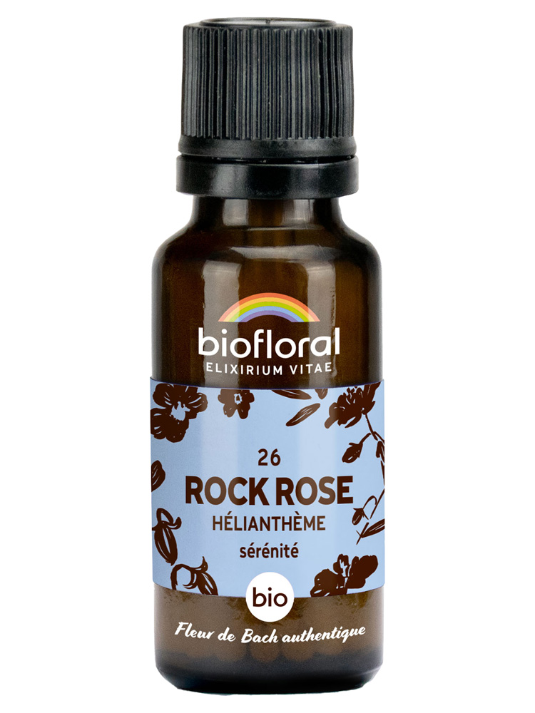Biofloral 26 Rock Rose Hélianthème Granules Bio 19,5 g
