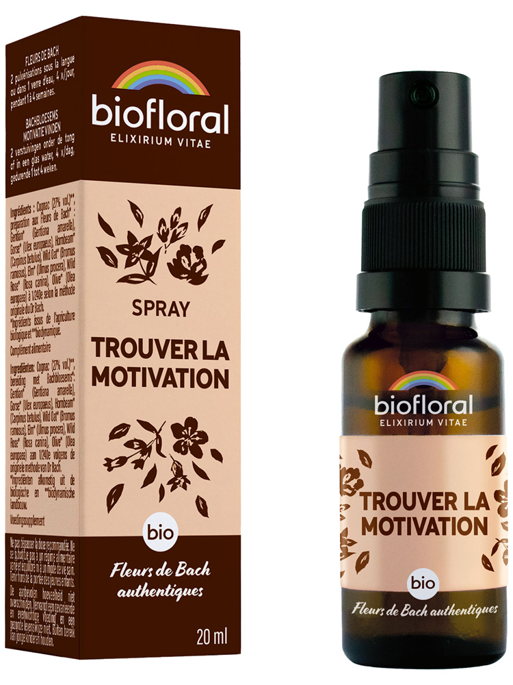Biofloral Trouver la Motivation Spray Bio 20 ml