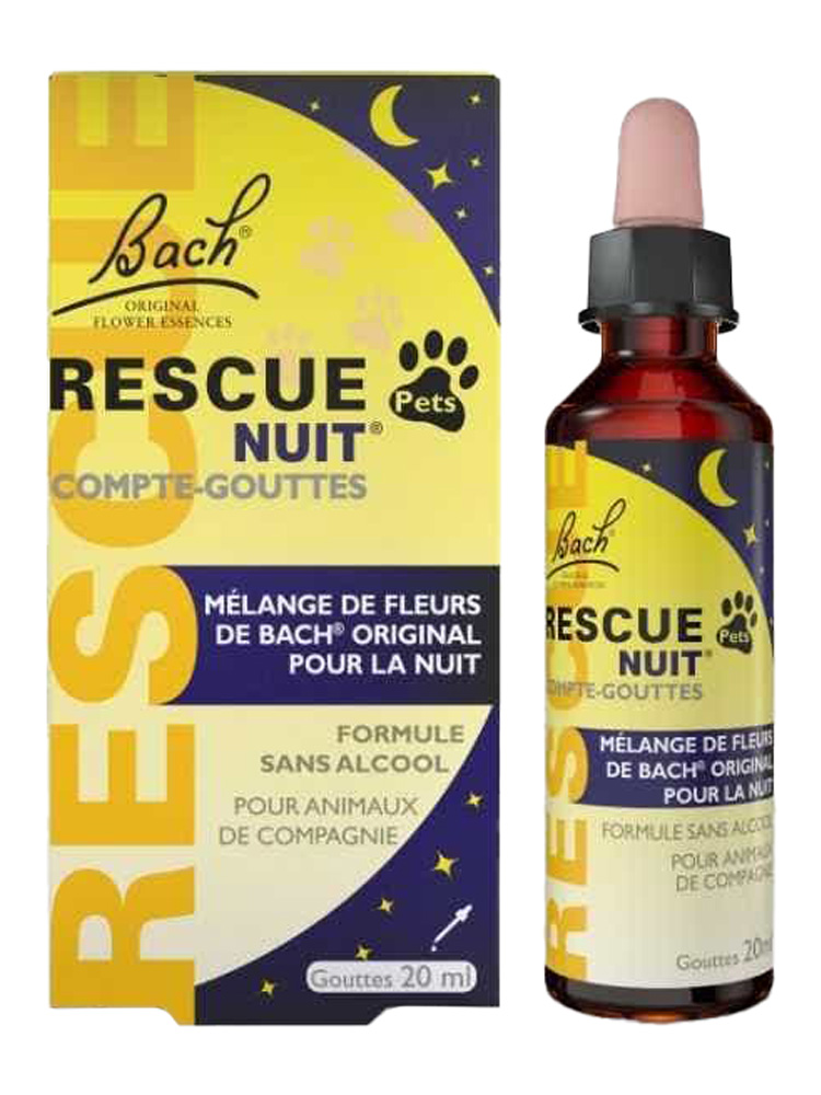 Rescue Pets – Compte-Gouttes Nuit 20 ml