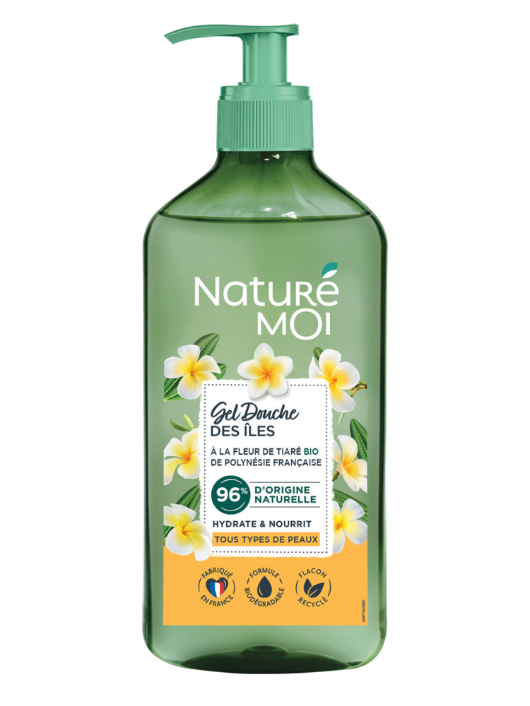 Naturé Moi Gel Douche des Îles Fleur de Tiaré Toutes Peaux 500 ml