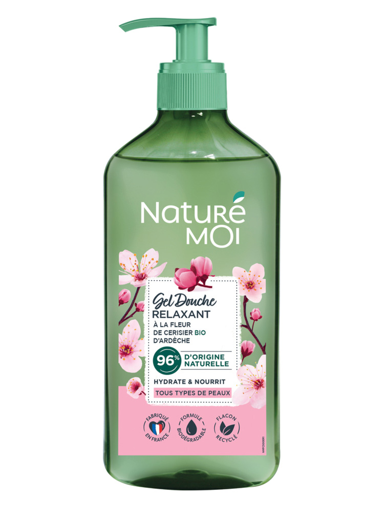 Naturé Moi Gel Douche Relaxant Fleur de Cerisier Toutes Peaux 500 ml