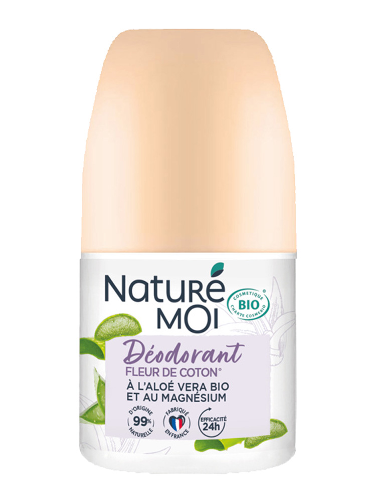 Naturé Moi Déodorant Fleur de Coton Efficacité 24H Bio 50 ml