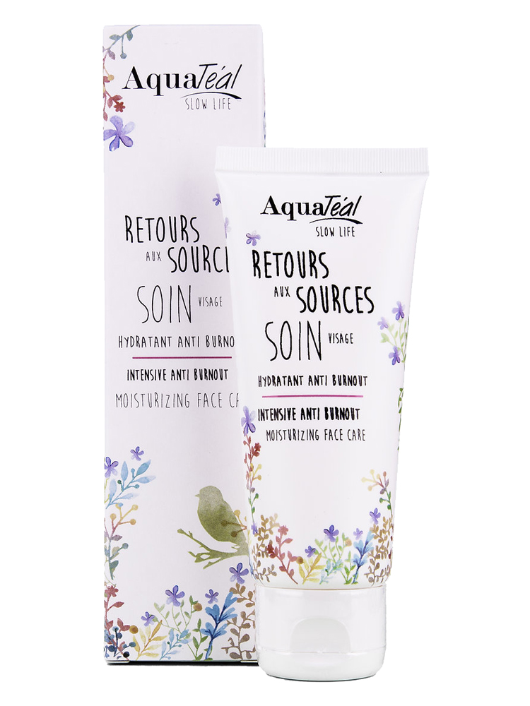 Aquatéal Retour Aux Sources Soin Visage Hydratant Anti-Burnout