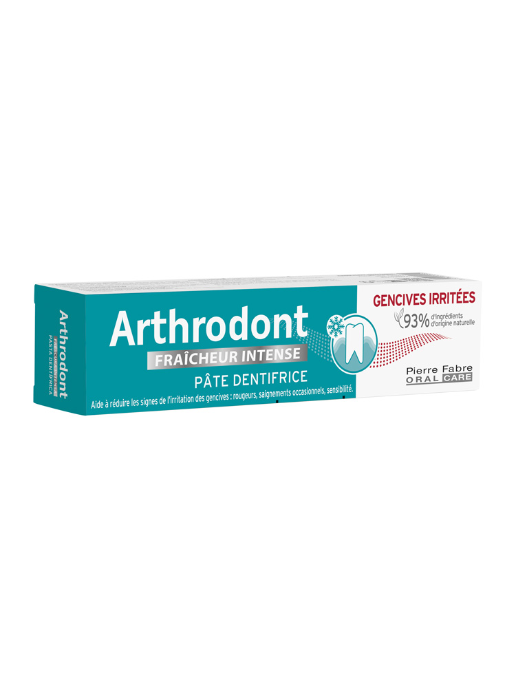 Arthrodont Pâte Dentifrice Fraîcheur Intense Gencives Irritées 75 ml
