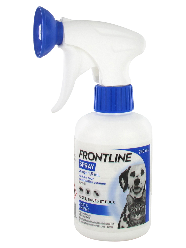 Spray antiparasitaire pour chiens et chats : Beaphar Spray 250 ml