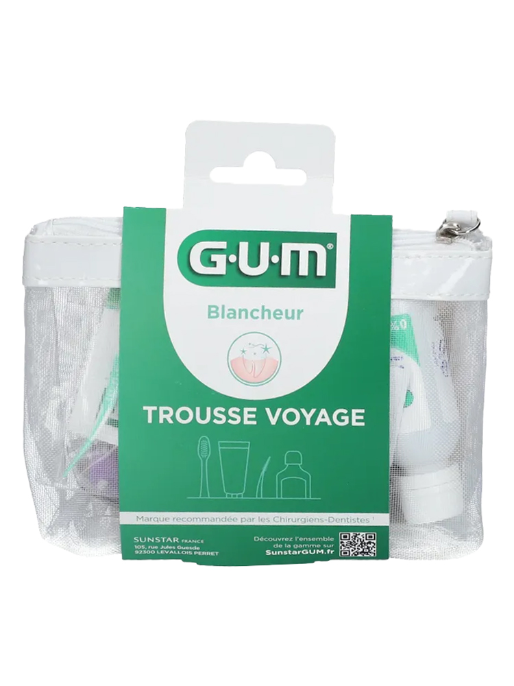 Gum Trousse Voyage Blancheur - 4 Produits