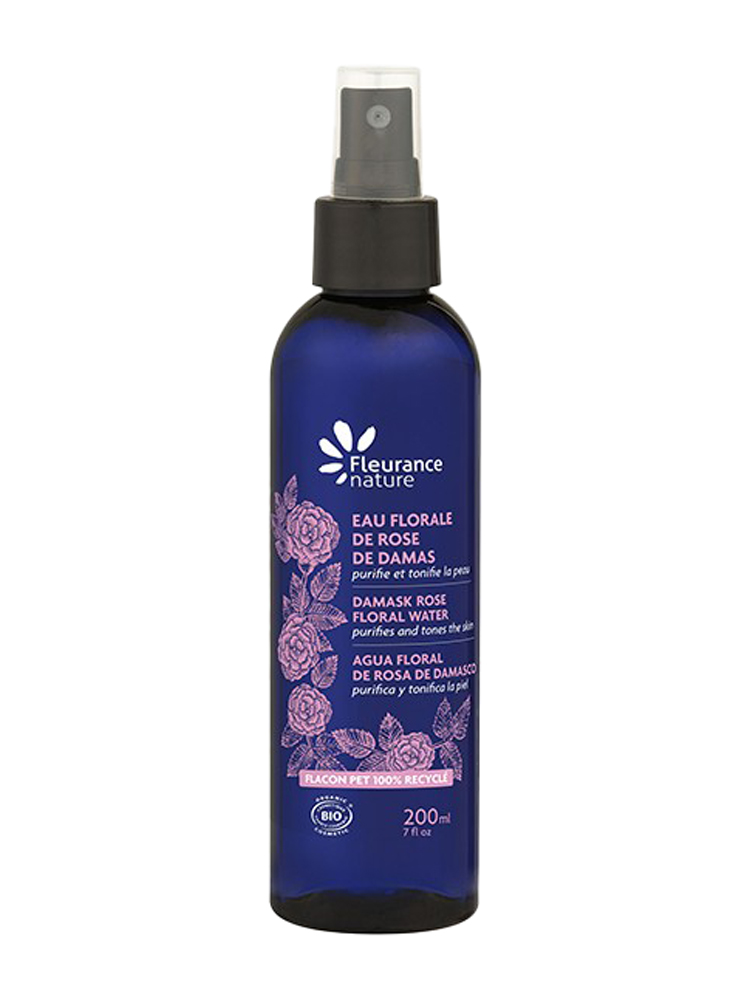 Fleurance Nature Eau Florale de Rose de Damas Bio 200 ml