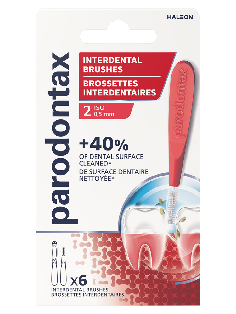 Parodontax Brossettes Interdentaires 6 Unités - Taille : ISO2 0,5 mm