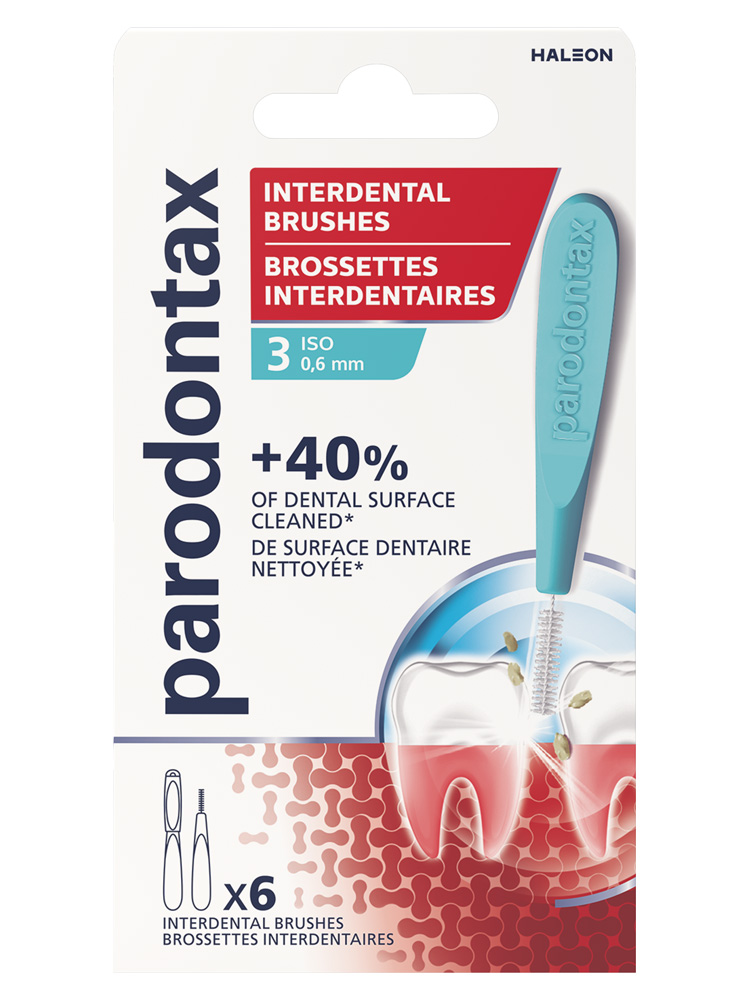 Parodontax Brossettes Interdentaires 6 Unités - Taille : ISO3 0,6 mm