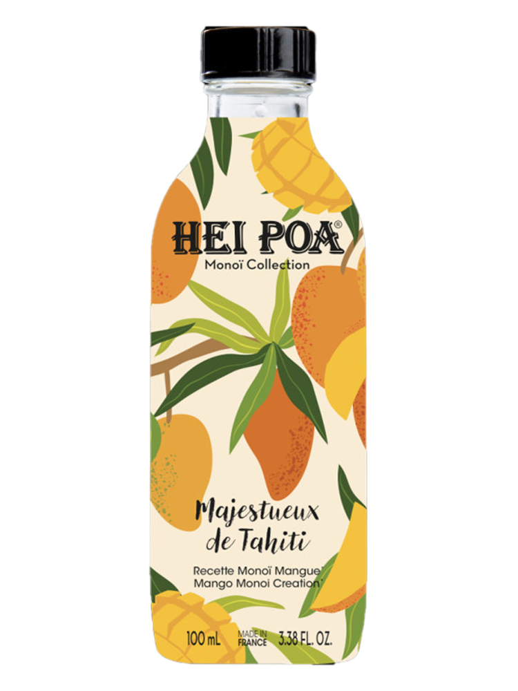 Hei Poa Monoï Collection Majestueux de Tahiti - Recette Monoï Mangue 100 ml