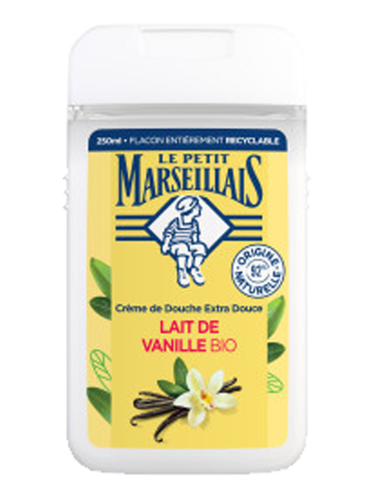 Le Petit Marseillais Extra Doux Douche Lait de Vanille Bio 250 ml