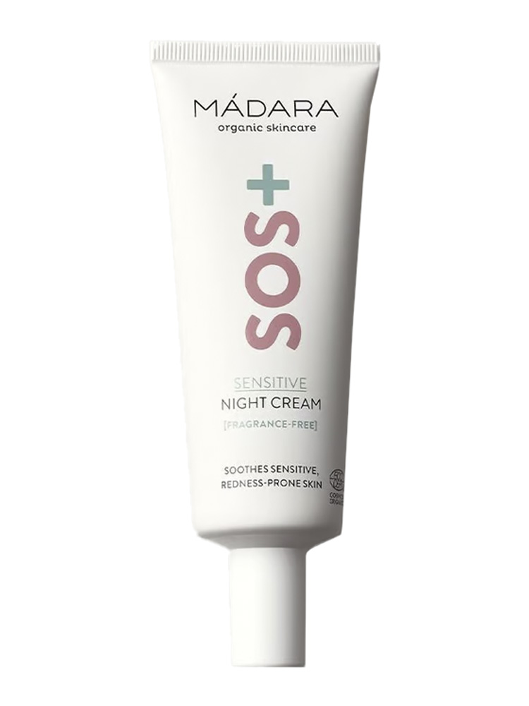 Mádara Sos+ Sensitive Crème de Nuit 70 ml