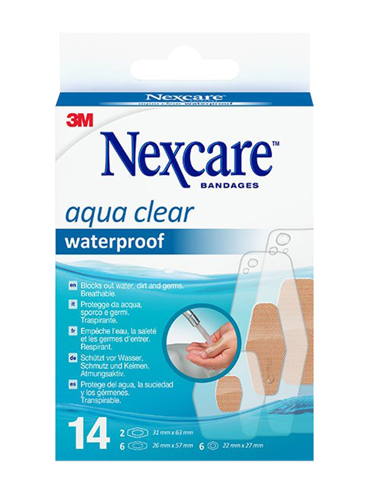 Pansements Waterproof Hansaplast®, Assortiment de 15/Boîte