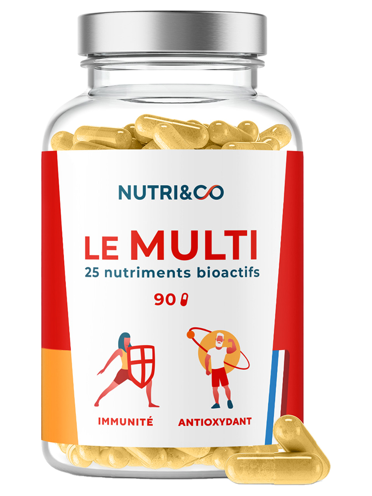 Nutri&Co Le Multi 25 Nutriments Bioactifs 90 Gélules