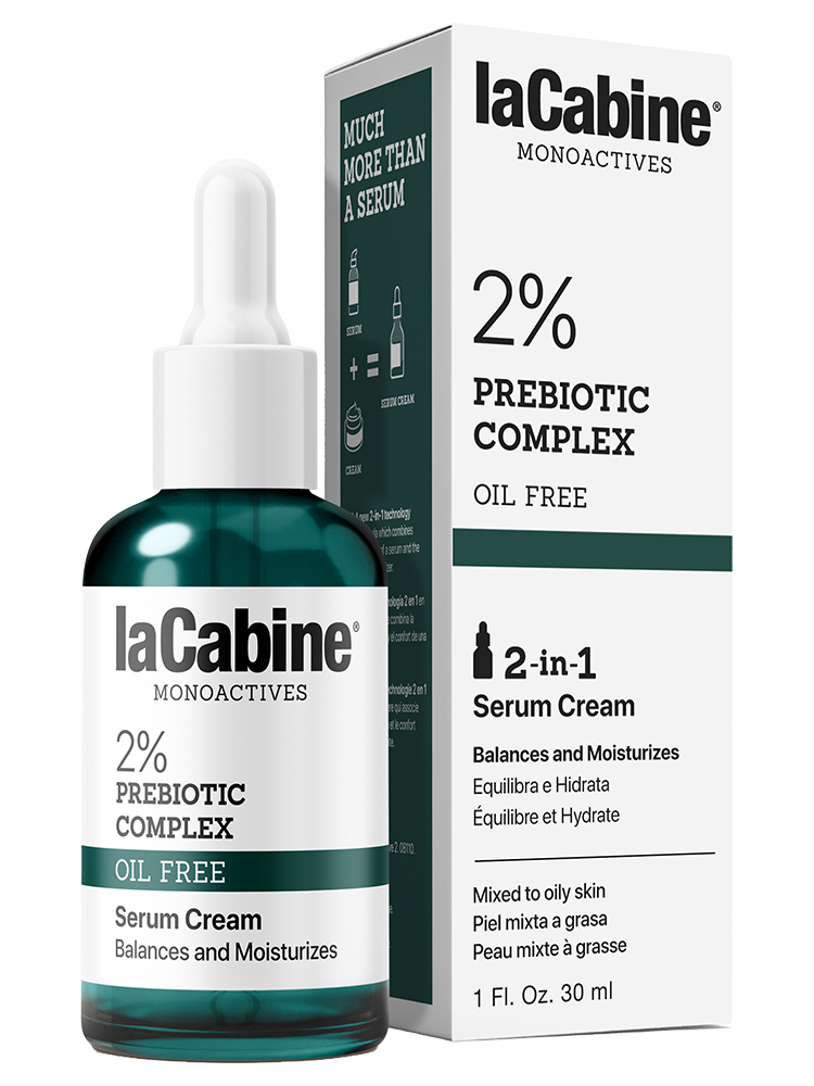 laCabine Monoactives 2% Prebiotic Complex Solution 2en1 Serum Cream 30 ml