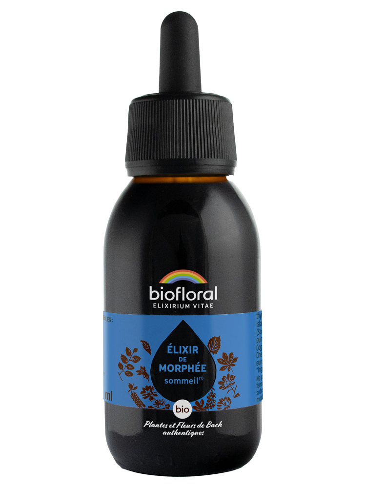 Biofloral Élixir de Morphée Sommeil Compte Gouttes Bio 100 ml