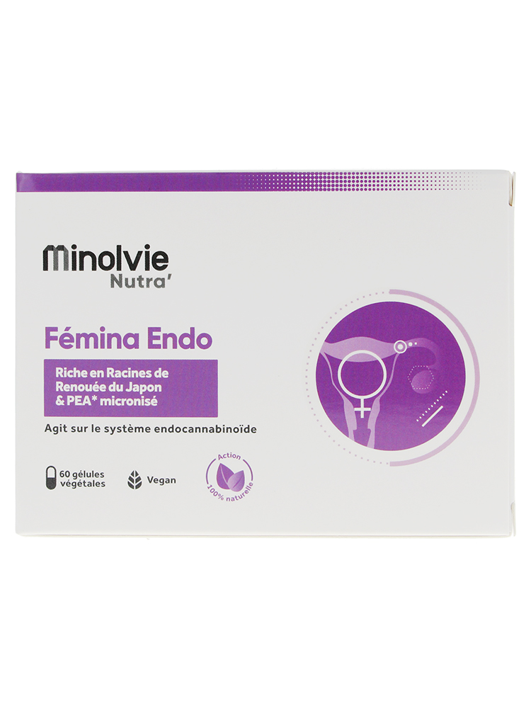Minolvie Nutra Fémina Endo Système Endocannibinoïde 60 Gélules