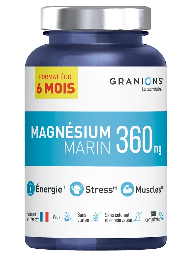 Granions Magnésium Marin Format Eco 180 g