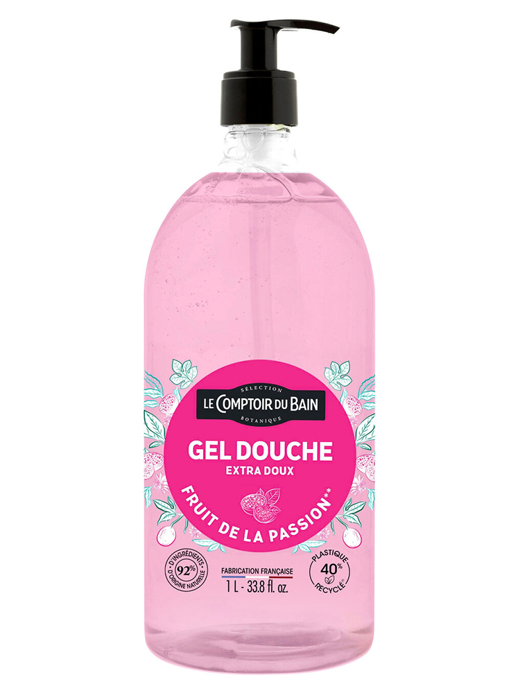 Le Comptoir du Bain Gel Douche Fruit de la Passion 1 L