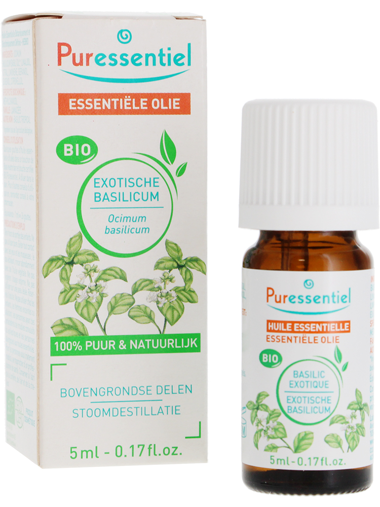 Puressentiel Huile Essentielle Basilic Parties Aériennes Bio 5 ml