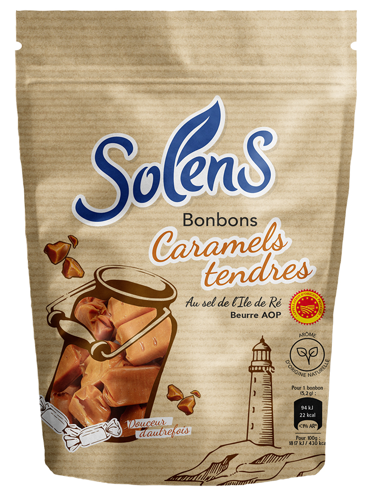 Solens Bonbons Caramels Tendres Douceurs d'Autrefois 100 g