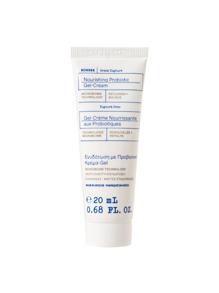 Korres Yaourt Grec Gel-Crème Nourrissant Probiotiques 20 ml