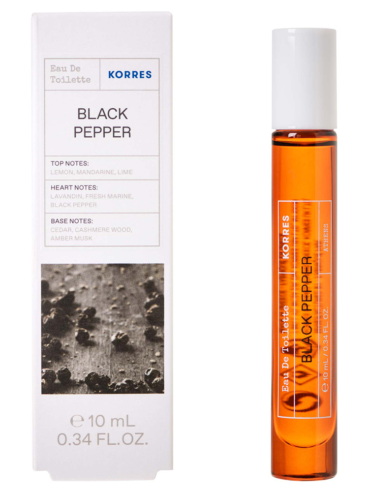 Korres Eau de Toilette Black Pepper Format Nomade 10 ml