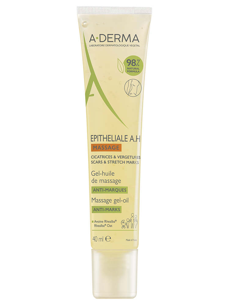 A-Derma Epithélial A.h Duo - Gel-Huile de Massage Anti-Marques 40 ml
