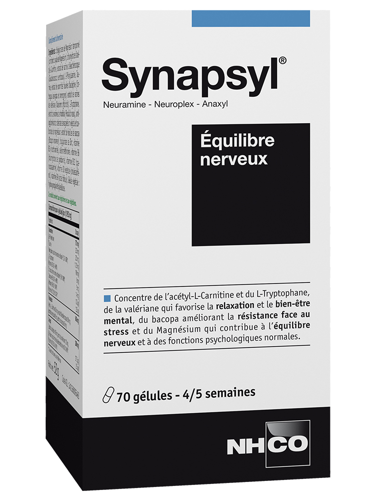 NHCO Synapsyl Équilibre Nerveux 70 Gélules