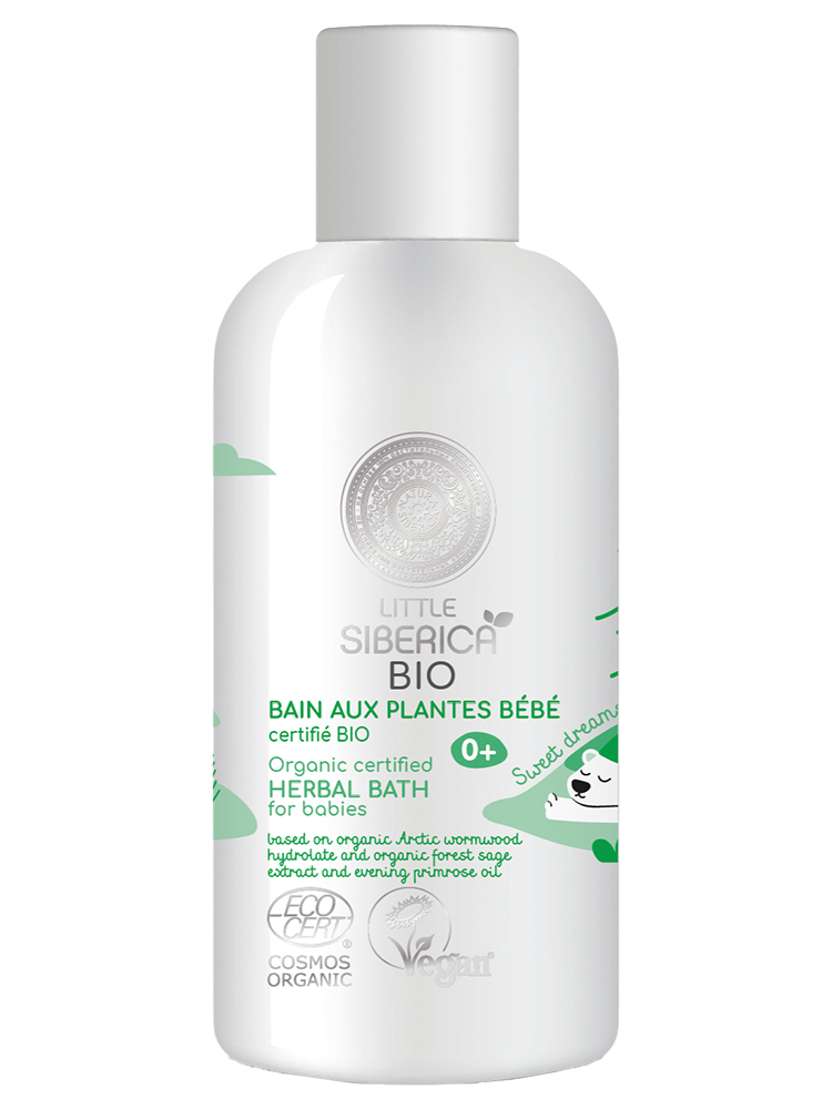 Little Siberica Bain Aux Plantes Pour Bébé Certifié Bio 250 ml