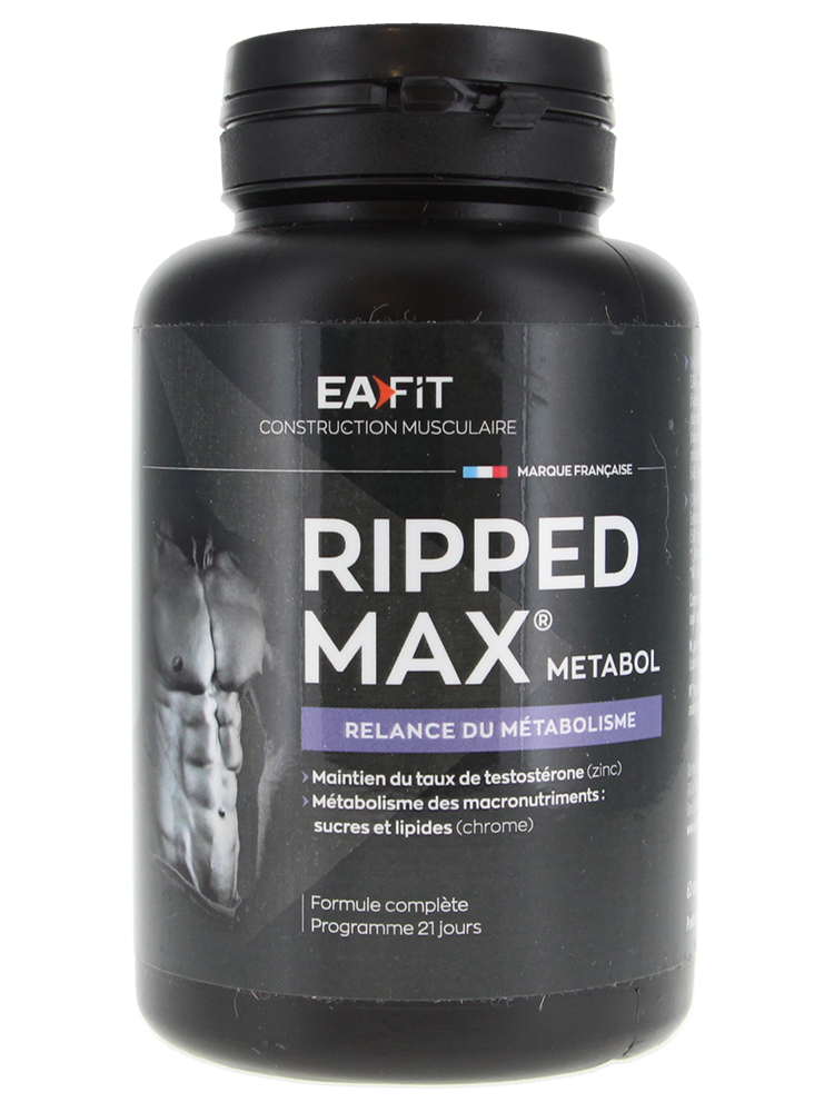 Eafit Ripped Max Metabol Relance du Métabolisme 63 Comprimés