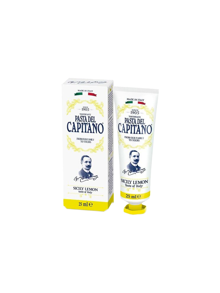 Pasta del Capitano Dentifrice au Citron de Sicile 25 ml