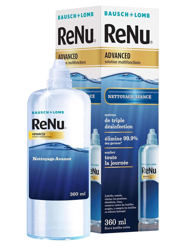Bausch + Lomb ReNu Advanced Solution Multifonctions Nottoyage Avancé 360 ml