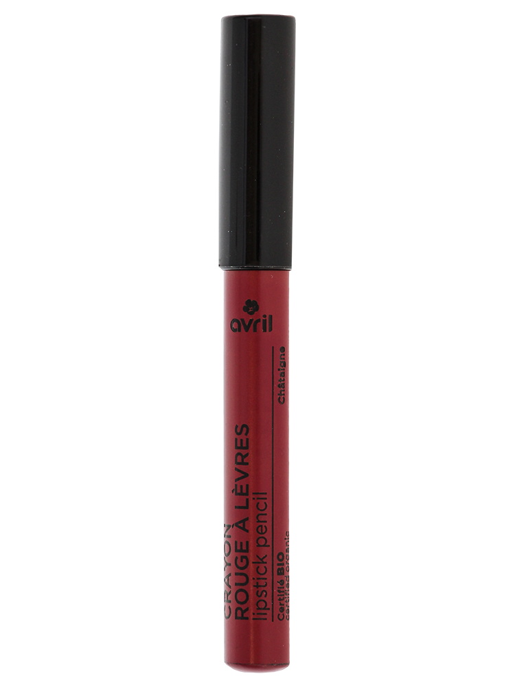 Avril Crayon Rouge à Lèvres Biologique - Teinte : Châtaigne