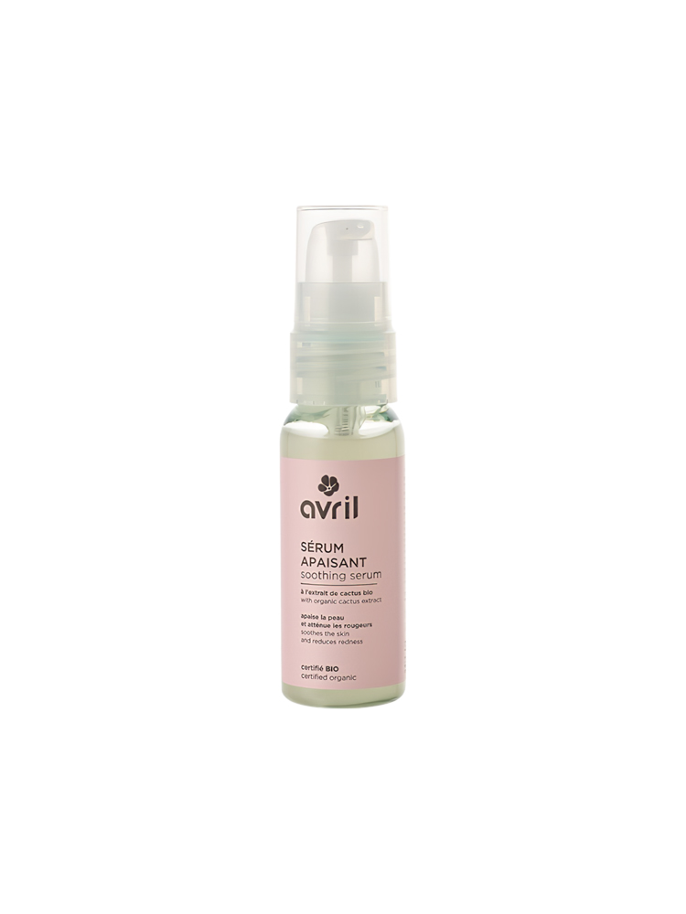 Avril Sérum Apaisant à l'Extrait de Cactus Bio 30 ml