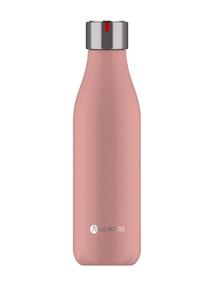 Les Artistes Paris Bottle'Up Bouteille Isotherme - 500 ml - Modèle : Rose