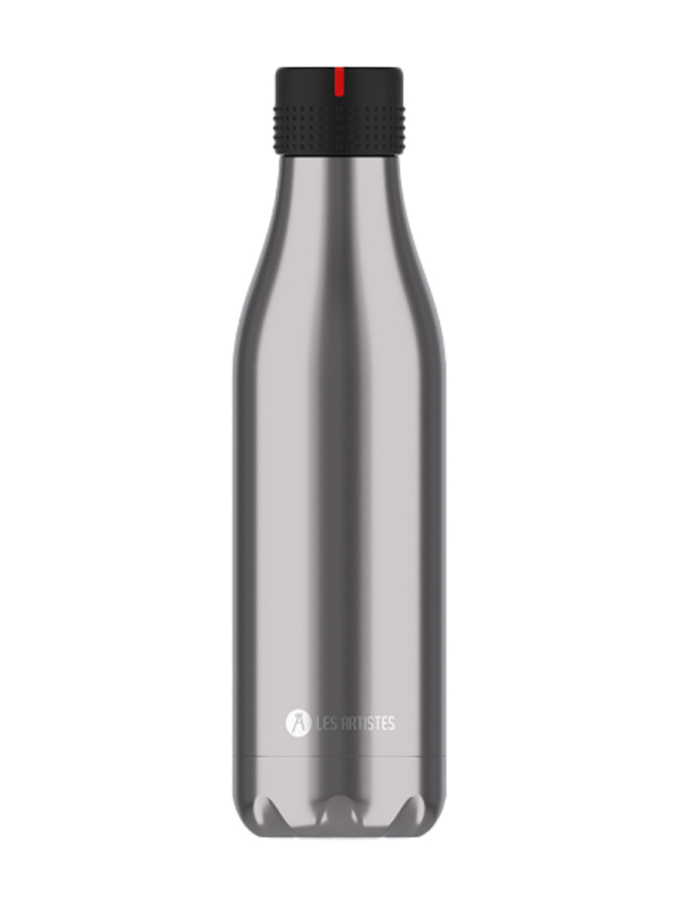 Les Artistes Paris Bottle'Up Bouteille Isotherme - 500 ml - Modèle : Argent