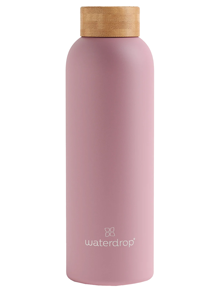 Waterdrop Thermo Steel Bottle 600 ML - Couleur : Pastel Rose Mat